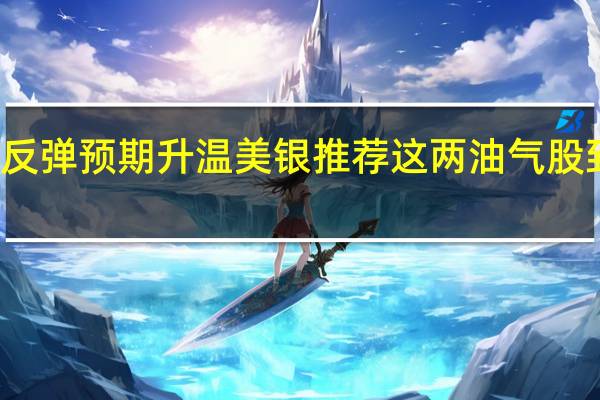 美股年底反弹预期升温 美银推荐这两油气股 到底什么情况嘞