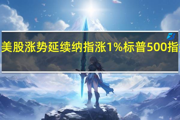 美股涨势延续纳指涨1%标普500指数涨0.81%道指涨0.88%