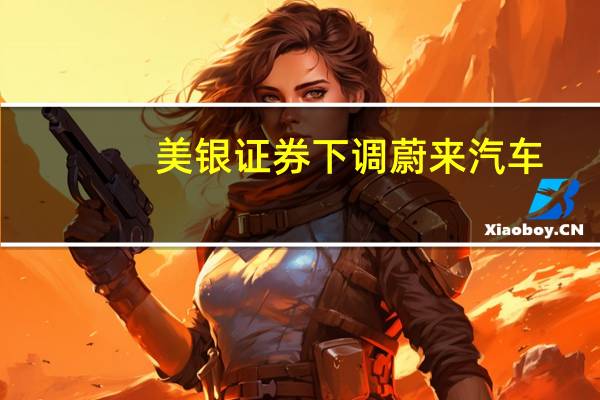 美银证券下调蔚来汽车(09866.HK)目标价至116港元评级买入