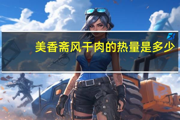 美香斋 风干肉的热量是多少