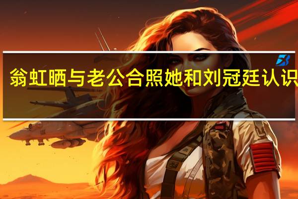 翁虹晒与老公合照 她和刘冠廷认识经过