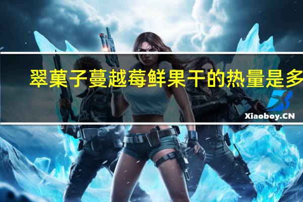 翠菓子 蔓越莓鲜果干的热量是多少