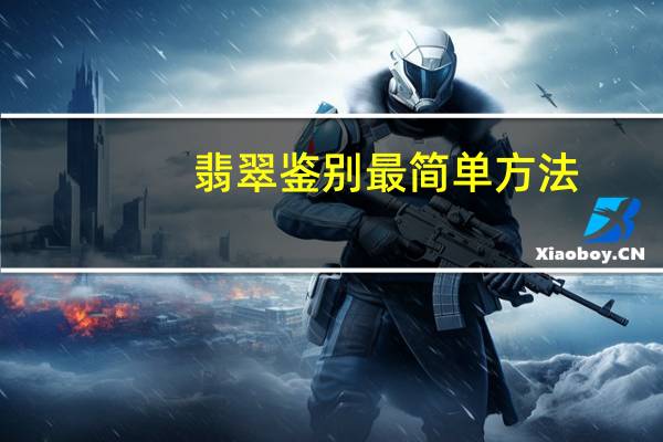 翡翠鉴别最简单方法（翡翠的鉴别方法水泡）