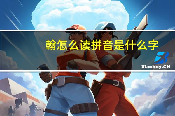 翰怎么读拼音是什么字（翰怎么读）
