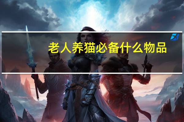 老人养猫必备什么物品