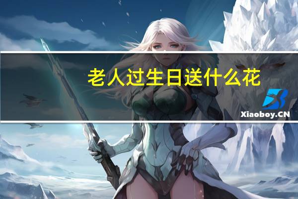 老人过生日送什么花