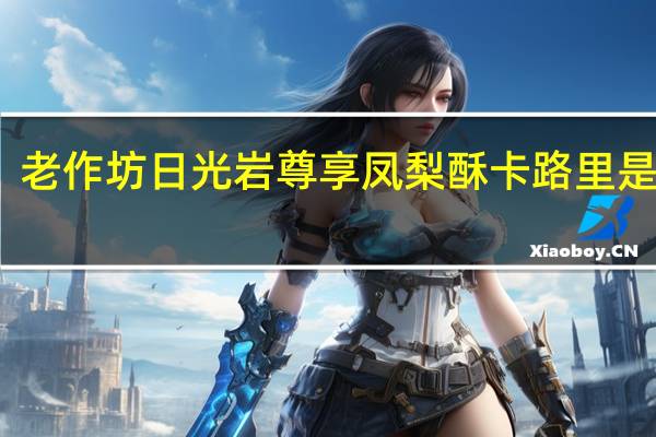 老作坊 日光岩尊享凤梨酥卡路里是多少