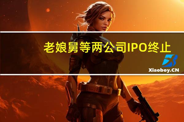 老娘舅等两公司IPO终止