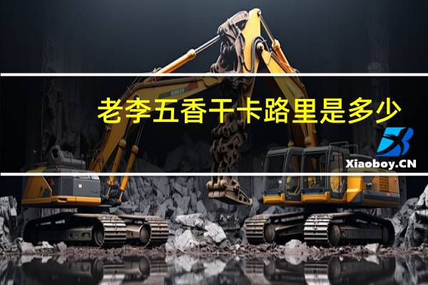 老李 五香干卡路里是多少