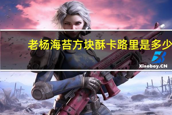 老杨 海苔方块酥卡路里是多少