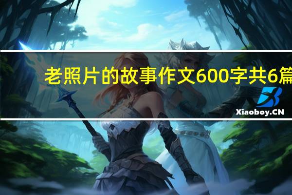 老照片的故事作文600字共6篇（老照片的故事 作文600字）