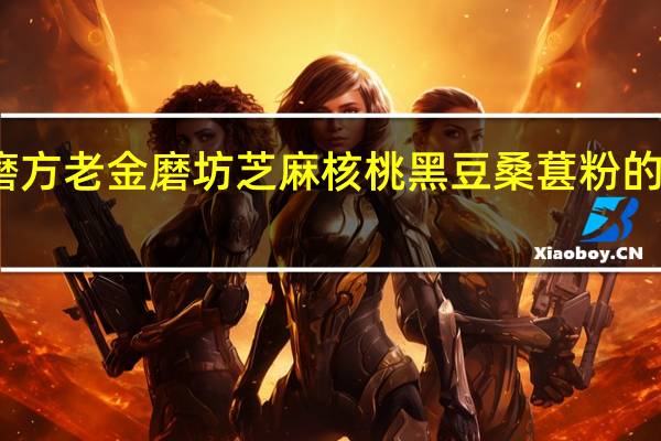 老金磨方 老金磨坊 芝麻核桃黑豆桑葚粉的热量是多少