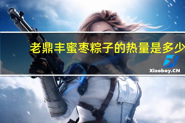 老鼎丰 蜜枣粽子的热量是多少