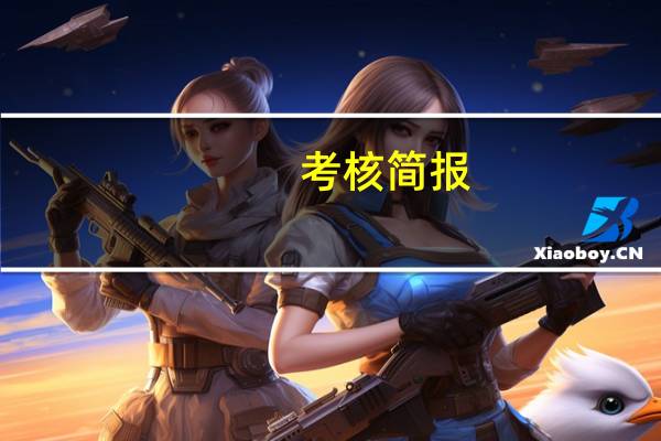 考核简报（考核简介）