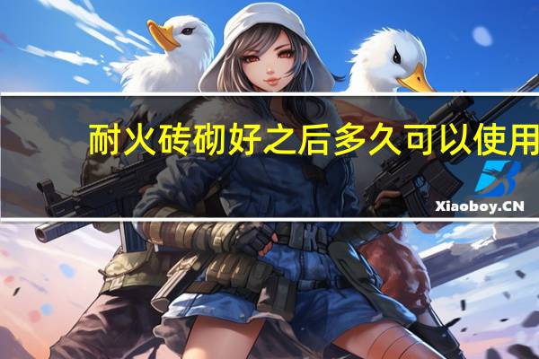 耐火砖砌好之后多久可以使用