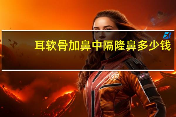 耳软骨加鼻中隔隆鼻多少钱(肋软骨隆鼻要多少钱)