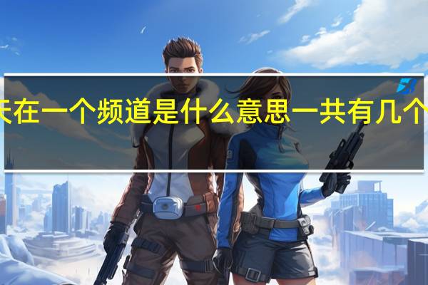 聊天在一个频道是什么意思 一共有几个聊天频道