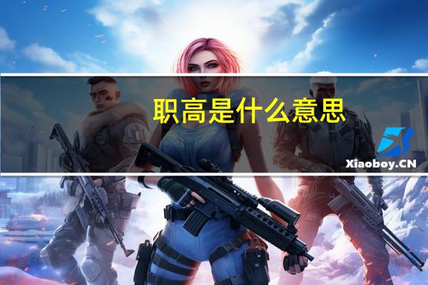 职高是什么意思