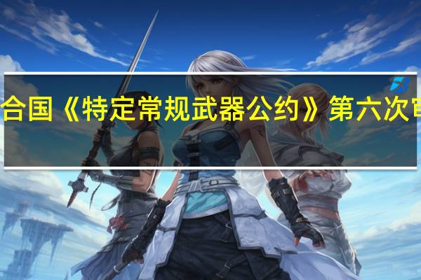 联合国《特定常规武器公约》第六次审议大会(关于联合国《特定常规武器公约》第六次审议大会简述)