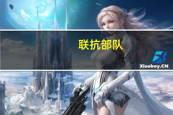 联抗部队(关于联抗部队简述)