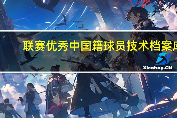 联赛优秀中国籍球员技术档案库(关于联赛优秀中国籍球员技术档案库简述)