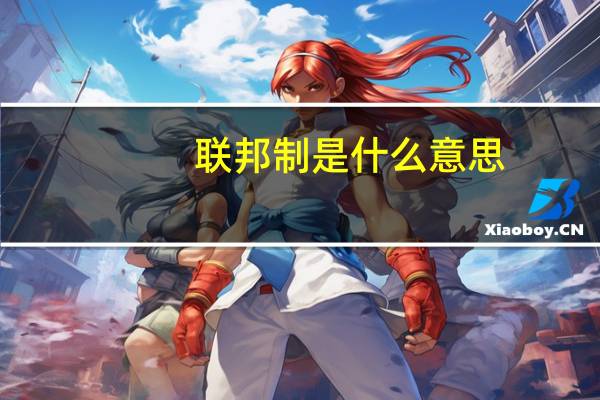 联邦制是什么意思
