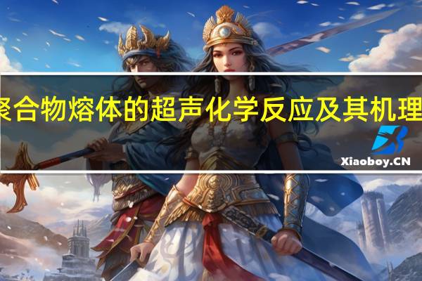 聚合物熔体的超声化学反应及其机理的研究(关于聚合物熔体的超声化学反应及其机理的研究简述)