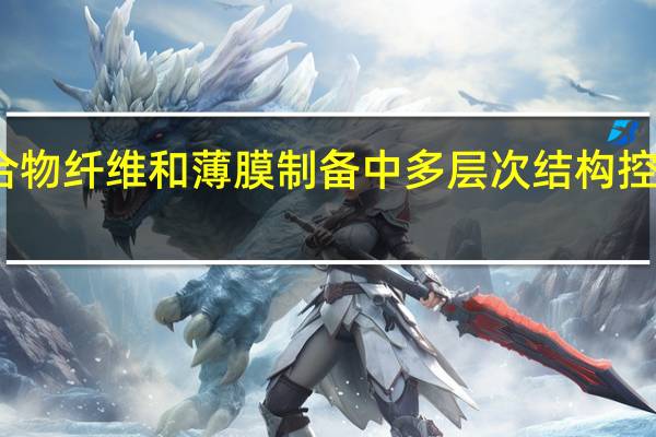 聚合物纤维和薄膜制备中多层次结构控制的研究(关于聚合物纤维和薄膜制备中多层次结构控制的研究简述)