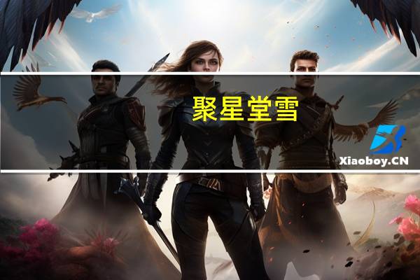 聚星堂雪(关于聚星堂雪简述)