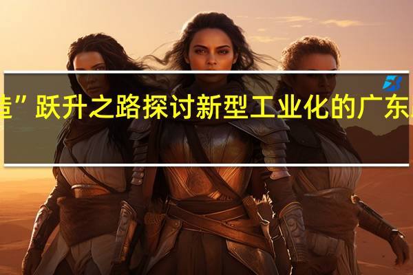 聚焦广东“智造”跃升之路　探讨新型工业化的广东路径 到底什么情况嘞