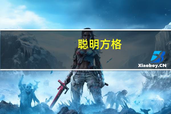 聪明方格(关于聪明方格简述)