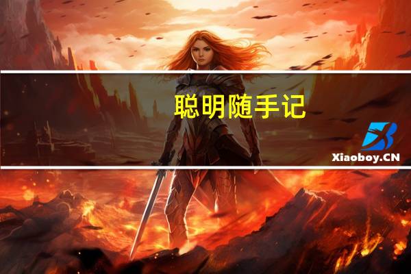 聪明随手记(关于聪明随手记简述)