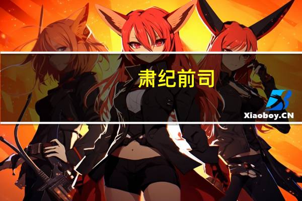 肃纪前司(关于肃纪前司简述)
