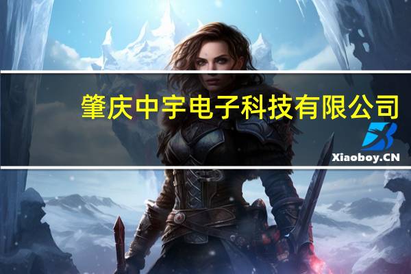 肇庆中宇电子科技有限公司(关于肇庆中宇电子科技有限公司简述)