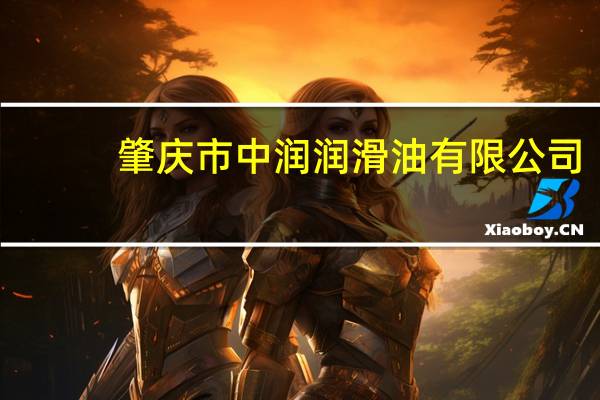 肇庆市中润润滑油有限公司(关于肇庆市中润润滑油有限公司简述)