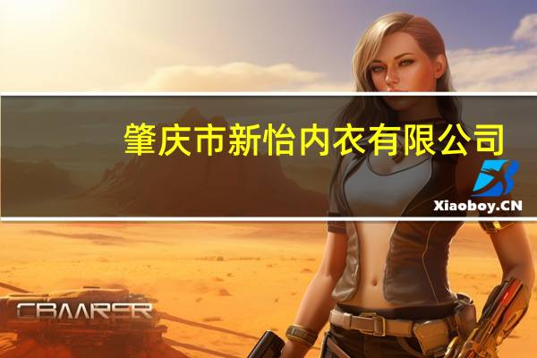 肇庆市新怡内衣有限公司(关于肇庆市新怡内衣有限公司简述)