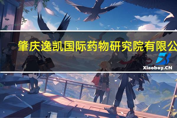 肇庆逸凯国际药物研究院有限公司(关于肇庆逸凯国际药物研究院有限公司简述)