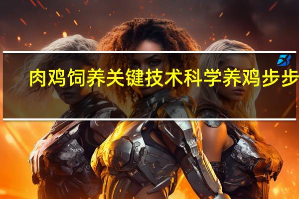 肉鸡饲养关键技术 科学养鸡步步赢(关于肉鸡饲养关键技术 科学养鸡步步赢简述)