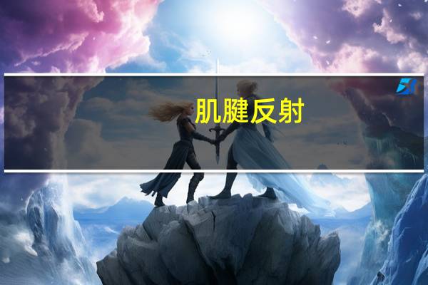 肌腱反射(关于肌腱反射简述)