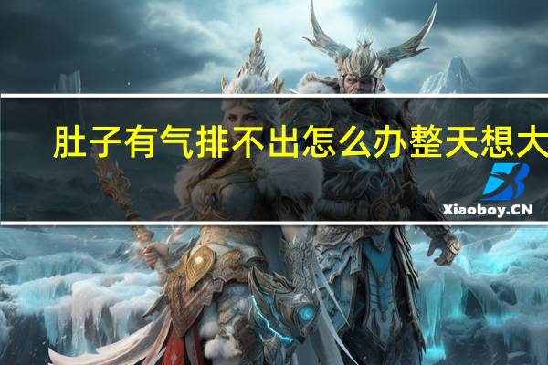 肚子有气排不出怎么办整天想大便（肚子有气排不出怎么办）