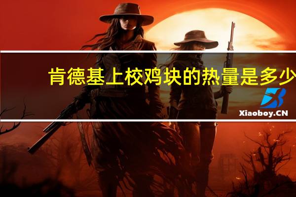 肯德基 上校鸡块的热量是多少