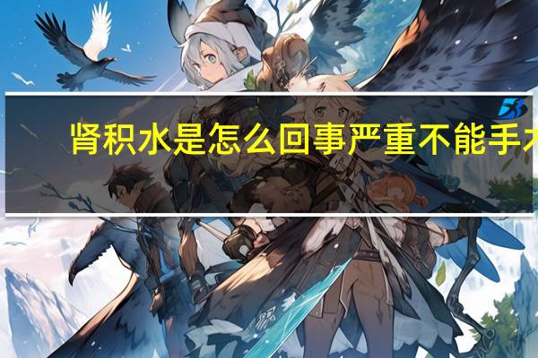 肾积水是怎么回事严重不能手术(肾积水是怎么回事)