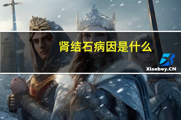 肾结石病因是什么（肾结石病因）