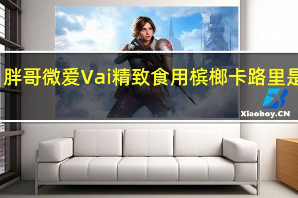 胖哥 微爱Vai精致食用槟榔卡路里是多少