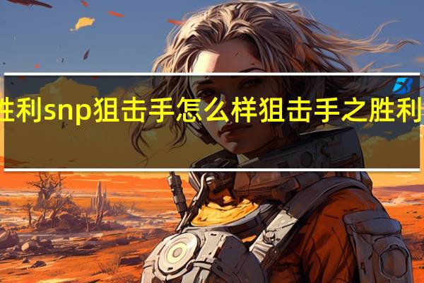 胜利snp狙击手怎么样 狙击手之胜利的艺术