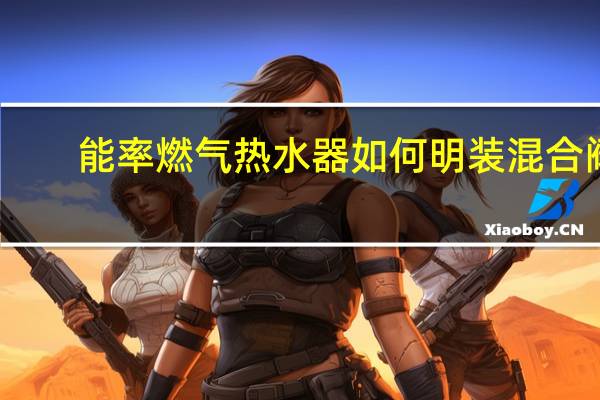 能率燃气热水器如何明装混合阀