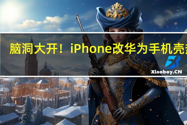 脑洞大开！iPhone改华为手机壳热销：Mate 60雅川青款火了