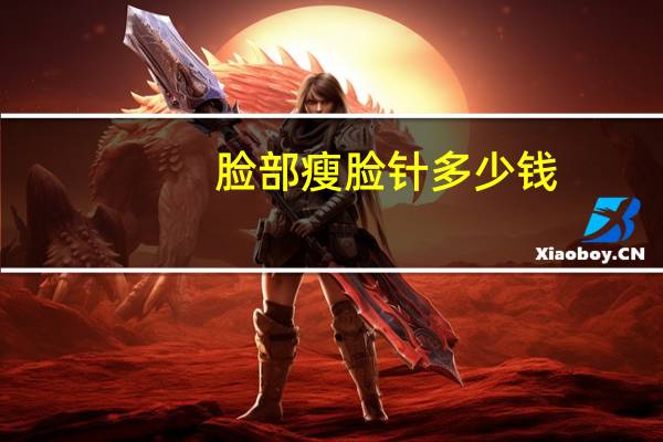 脸部瘦脸针多少钱(面部整形除皱费用多少钱)