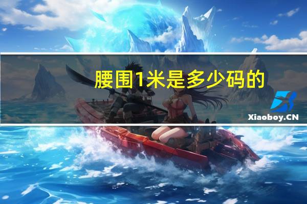 腰围1米是多少码的
