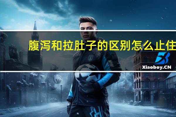 腹泻和拉肚子的区别怎么止住（腹泻和拉肚子的区别）